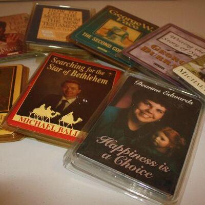 Cassette Tapes, Talks on tape