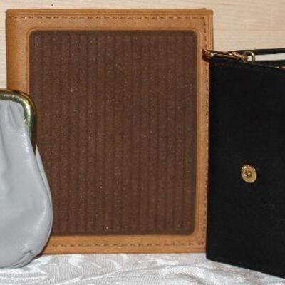 Coin purses, wallet, key case