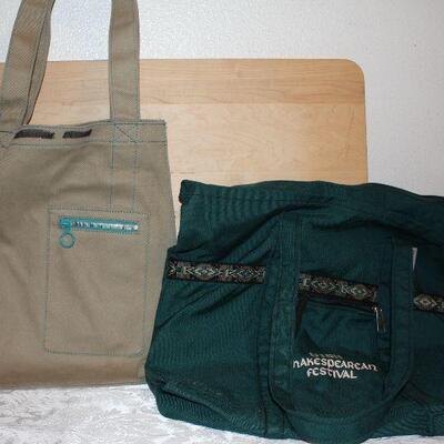 Two tote bags
