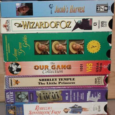 VHS videos