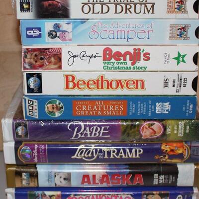 VHS videos