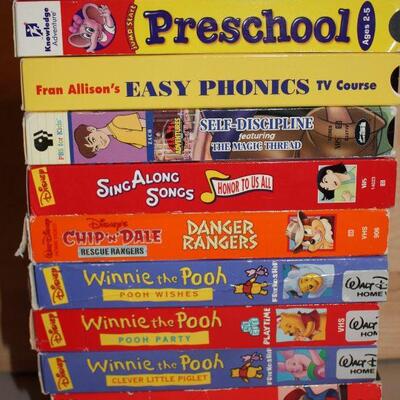 VHS videos