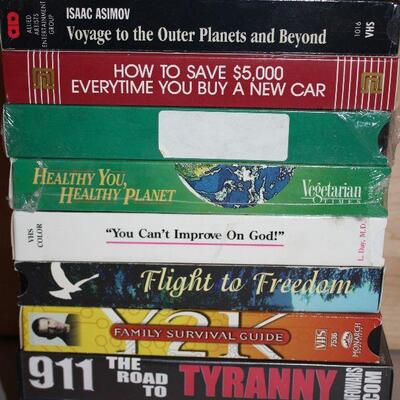 VHS videos
