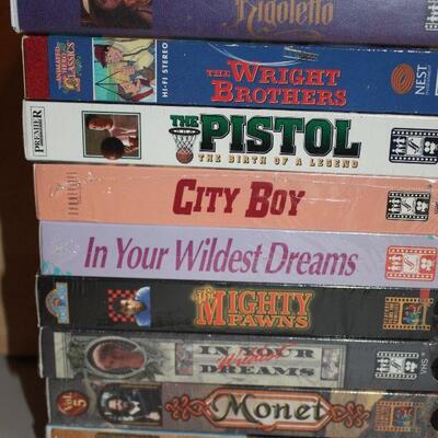 VHS videos