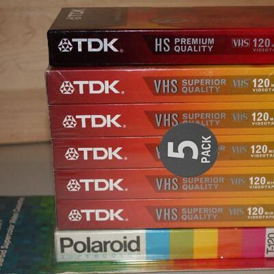 VHS Blank video tapes