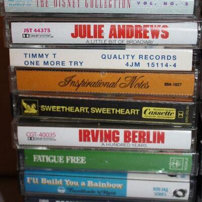 Cassettes, 24 tapes
