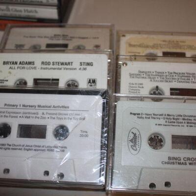 Cassettes, 24 tapes