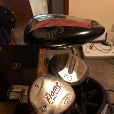 Golf Club Set with Callaway Driver