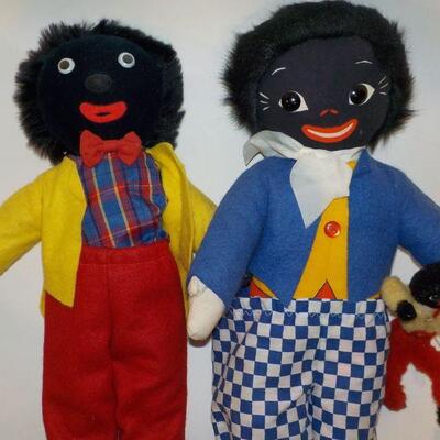 3- Golliwogs from England.