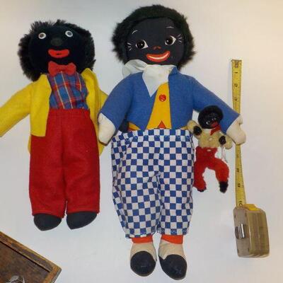 3- Golliwogs from England.