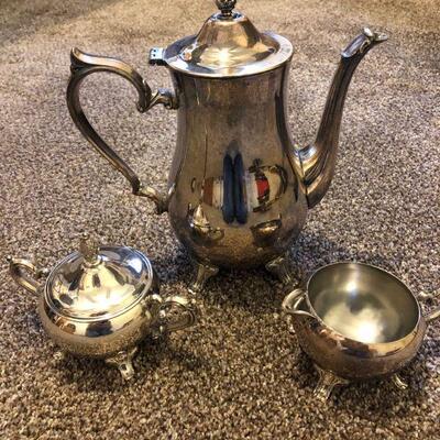 Silver Plated Tea Set