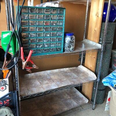 Metal Storage shelf and small storage unit for small items