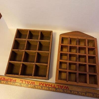 Small wood wall pieces