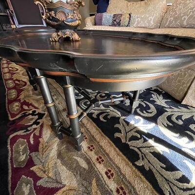 Stunning painted tray table