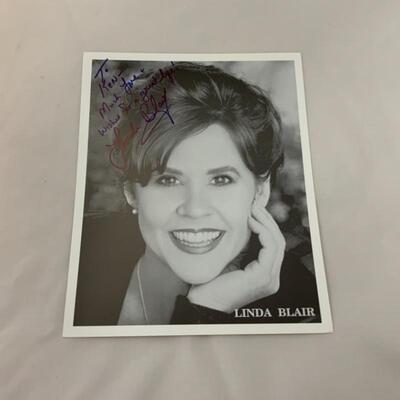.31. Linda Blair | The Exorcist | Three Autographed 8x10s
