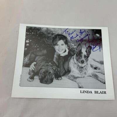 .31. Linda Blair | The Exorcist | Three Autographed 8x10s