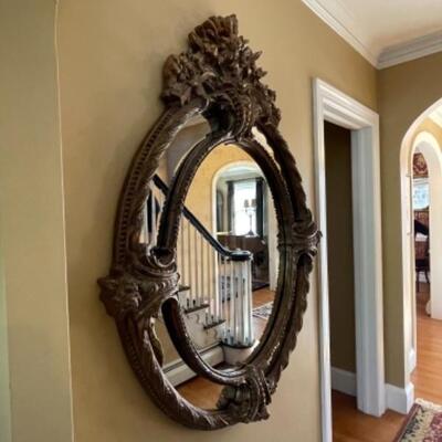 Beautiful oval mirror