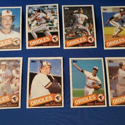 Lot 50: Topps 1985 Baltimore Orioles Playing Cards - Various Players