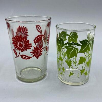 Pair of Colorful Printed Juice Glasses YD#011-1120-00218