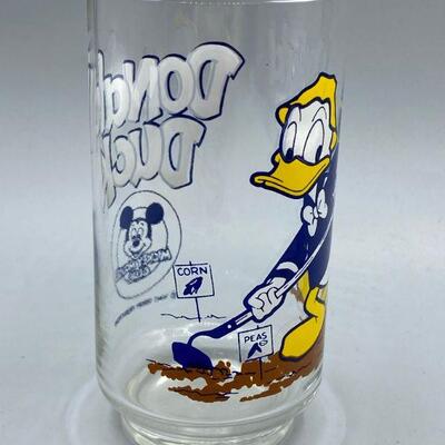 Vintage Mickey Mouse Club DONALD DUCK Drinking Glass YD#011-1120-00223