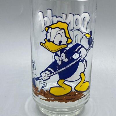 Vintage Mickey Mouse Club DONALD DUCK Drinking Glass YD#011-1120-00223
