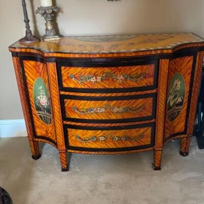 Beautiful hand painted chest