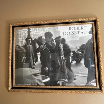 2 Robert Doisneau framed prints