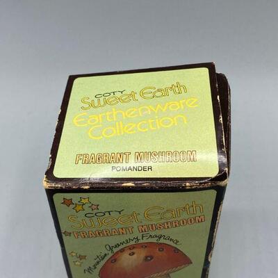 Vintage Coty Sweet Earth Fragrant Mushroom YD#011-1120-00049