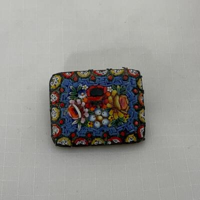 .59. Vintage | Micro-Mosaic Glass Brooch