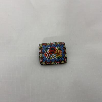 .59. Vintage | Micro-Mosaic Glass Brooch