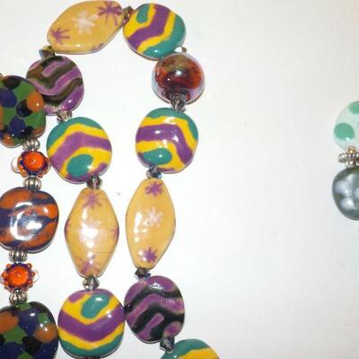 Hand crafted new jewelry necklaces.