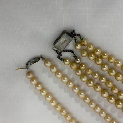 .72. Vintage | Faux Pearl Necklaces