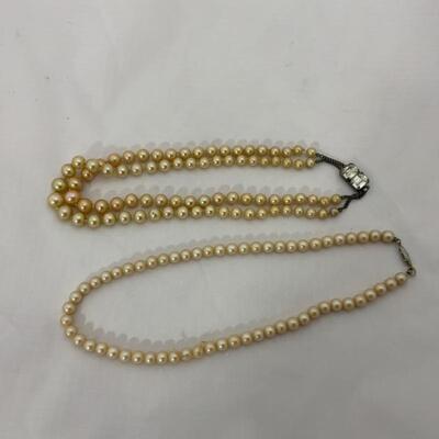 .72. Vintage | Faux Pearl Necklaces
