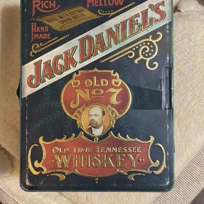 Vintage jack Daniels poker set