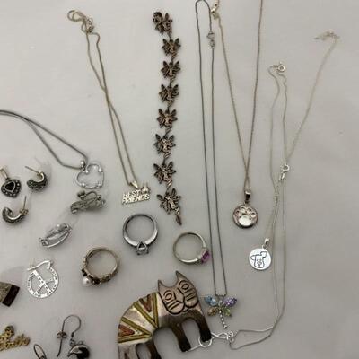 .78. Sterling Jewelry Mixed Lot