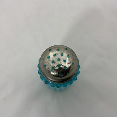 .87.  Antique | Blue Opalescent Sugar Shaker