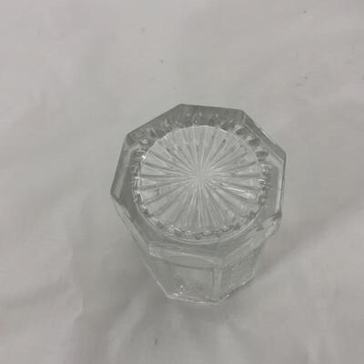 .94. Antique | Crystal Pickle Castor | Rogers Brothers | Triple Plate