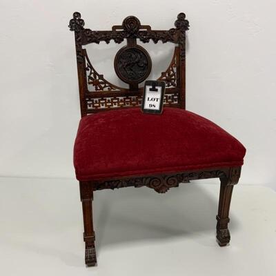 .98. Vintage | Asian Accent Chair