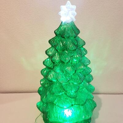 Lot 7: Plastic Light Up Tree