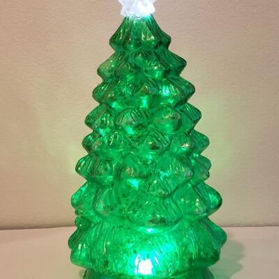 Lot 7: Plastic Light Up Tree