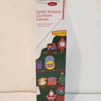 Lot 12: New Hallmark Santa's Workshop Countdown Calendar 