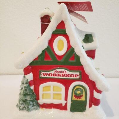 Lot 15: New with Tags Hallmark Santa's Workshop