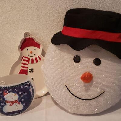 Lot 21: Snowman lot