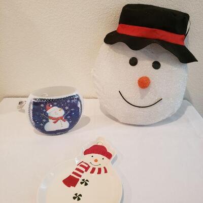 Lot 21: Snowman lot