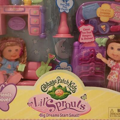 Lot 28: New in Box Cabbage Patch Lil Sprouts