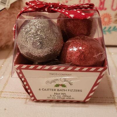 Lot 35: New Slippers, Bath Fizzers & Book of Encouragements