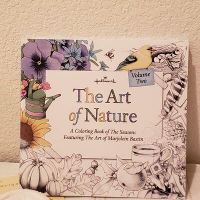Lot 36: New Slippers, Bath Fizzers & The Art of Nature Coloring Book