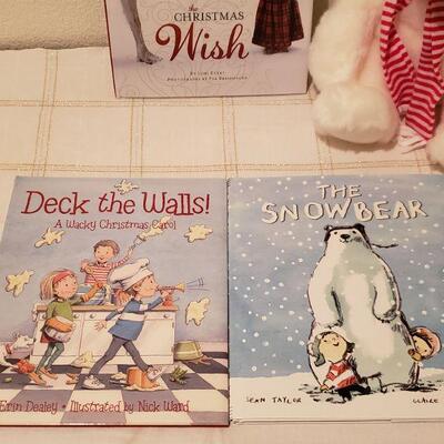 Lot 42: New (3) Books and a Douglas Bear