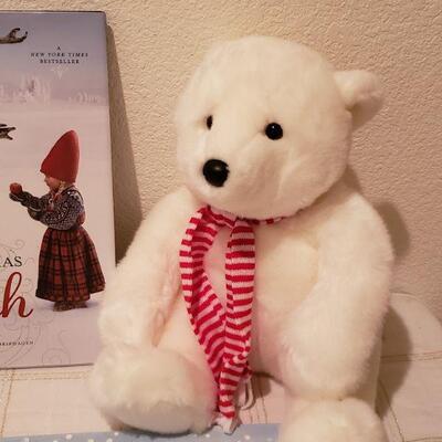 Lot 42: New (3) Books and a Douglas Bear