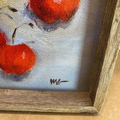 Mary Gregory signed oil
